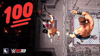 WWE 2K22 Top 100 Extreme Moments in the game!