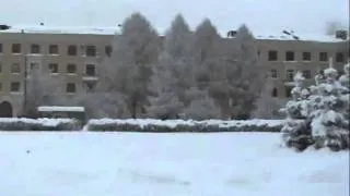 Зима в Пикалево