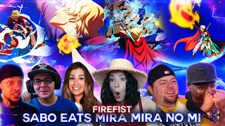 Sabo Eats The Mera Mera No Mi ! Firefist ! Reaction Mashup