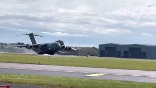 C-17 plane raf Brize Norton