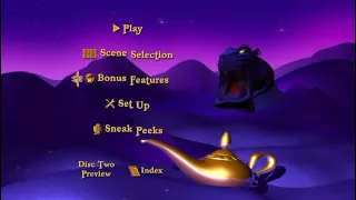 Aladdin - DVD Menu Walkthrough