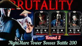 NightMare Tower Bosses Battle 200 Fights + Rewards | Mk Mobile