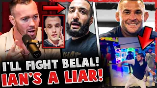 Colby Covington REJECTS Ian Garry + WANTS TO FIGHT BELAL! Dustin Poirier REACTS Islam PUNCH MACHINE!