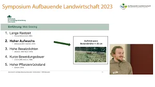 Gut Temmen // Mob Grazing als Weidestrategie im Ackerfutterbau // Symp. "Aufbauende LW" 2023