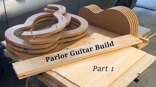 Parlor Guitar Build - Part 1 - Wood Prep (GGBO 2021)