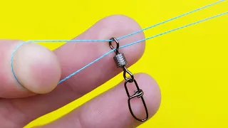 Top 5 how to tie a swivel to the main line, useful life hacks and crafts for fishing