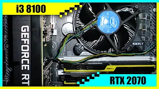 i3 8100 + RTX 2070 Gaming PC in 2022 | Tested in 7 Games