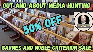 50% Off Criterion Sale - Barnes and Noble shopping