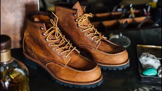 Reviewing the Redwing 2942 ROUGHNECK Moctoe Boot in Copper Rough & Tough!!!