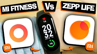 MI FITNESS Vs ZEPP LIFE | QUAL O MELHOR APLICATIVO PARA MI BAND 7?