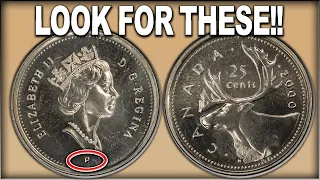 10 NEWER CANADIAN QUARTERS YOU SHOULD LOOK FOR IN POCKET CHANGE!!