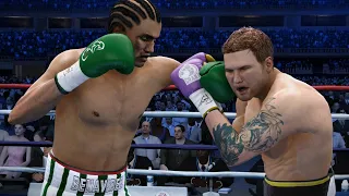 Canelo Alvarez vs David Benavidez FULL FIGHT | Fight Night Champion AI Simulation