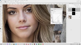 Как убрать темные участки на коже в Adobe Photoshop