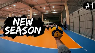 Волейбол от первого лица | Первая тренировка | Знакомство с новыми игроками «Dream Team» | 2 сезон