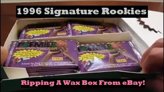 eBay Purchase! 1996 Signature Rookies Box Opening