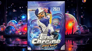 WORLD PREMIER 2023 TOPPS CHROME COSMIC BASEBALL CARDS BOX OPENING!!!