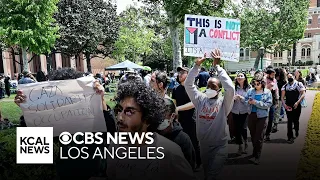 Protesters at USC call for peace in Middle East as demonstration grows