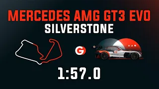 Silverstone 1:57.0 - Mercedes AMG GT3 EVO - GO Setups | ACC 1.9.4