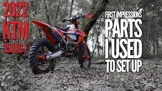 2022 KTM 350 XC-F FACTORY EDITION - First Fast Trail Riding Impression