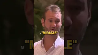 "MIRACLE" | Nick Vujicic #inspirationalquotes #motivationalquotes #shorts