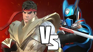 Ryu Ranger Vs SPD Shadow Ranger - Power Rangers Battle For the Grid VERSUS