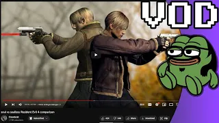 watching the RE4 soul vs soulless comparison