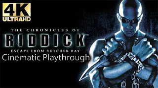 The Chronicles of Riddick - Escape from Butcher Bay - Cinematic Playthrough