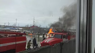 Пожар в Нижневартовске (Борьба)