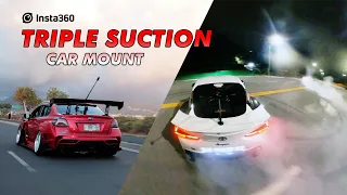 The BEST Suction Cup Mount Has Arrived | Insta360 Triple Suction Cup Car Mount