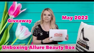 Unboxing Allure Beauty May 2022!Skincare/Makeup!Subscription(GIVEAWAY CLOSED) One Size/Laura Mercier