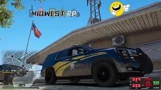 Midwest RP - GTA 5 Roleplay - 20 - State Patrol - Investigation Unit - Shootout / Bombs