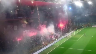 Genoa - sampdoria 11/03/2017 coregrafie secondo tempo