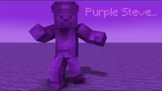 The Story Of Purple Steve - Minecraft