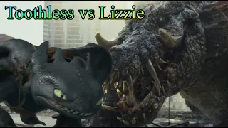 Toothless vs Lizzie - The Resistance - Skillet