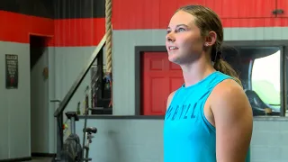Parsons 14-year-old Autumn Sands finds confidence in CrossFit
