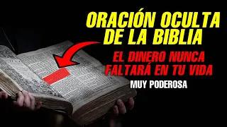 Oracion Secreta de la Biblia que hace milagros Economicos Muy Poderosa