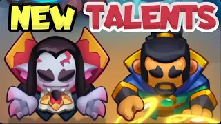 NEW TALENTS for VAMPIRE and PORTAL MAGE!! UPDATE 22 FIRST LOOK! | In Rush Royale!