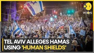 Israel-Hamas war | Global protest against Israel, Tel Aviv alleges Hamas using 'human shields'