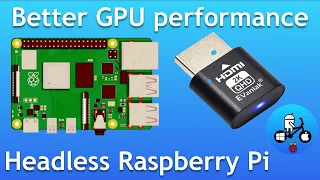 Turbo charge your Headless Raspberry Pi. GPU acceleration