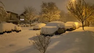 Vancouver snowstorm freezes everything! Blizzard strikes BC, covering streets and cars