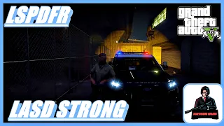 GTA5 LSPDFR 0.4.7 l LASD STRONG COMPTON PAX #lspdfr