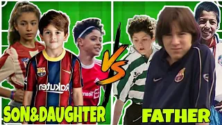 Ronaldo Jr, Thiago Messi, Delfina Suarez 🆚 Ronaldo, Messi, Suarez 😮🔥 (3vs3)