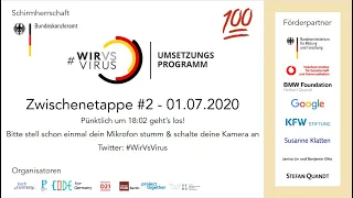 #WirVsVirus 2. Zwischenetappe erreicht! Wo stehen wir und wie geht es weiter?