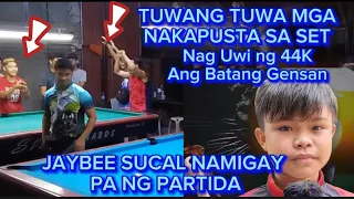 44K Ayaw Paawat ng Tira ni Jaybee Tuwang Tuwa Mga Nakapusta sa Set Jaybee 🆚 Christian 9-10 Race13