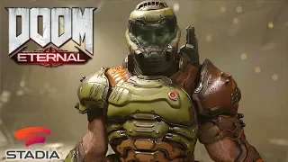 DOOM ETERNAL Exclusive Raw Gameplay Captured on Google Stadia