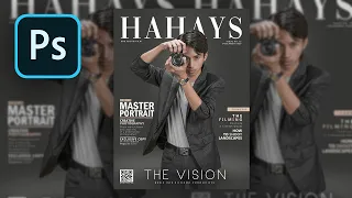 How to edit Magazine Cover in Photoshop