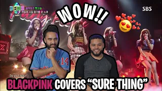 THEY SLAYED THIS COVER!! | BLACKPINK - 'SURE THING (Miguel)' COVER | REACTION!