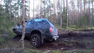 OPEL FRONTERA на бездорожье / OFF ROAD