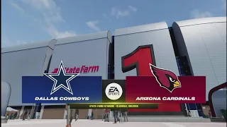 Madden NFL 24 | Dallas Cowboys vs Arizona Cardinals - Gameplay PS5