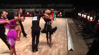 Aniello Langella - Khrystyna Moshenska | R2 Samba | WDSF World Latin Championship 2014